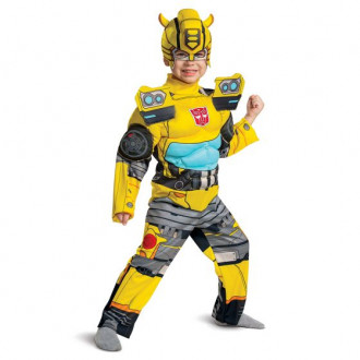 Transformers Bumblebee Kleinkind Kostüm mit Muskeln