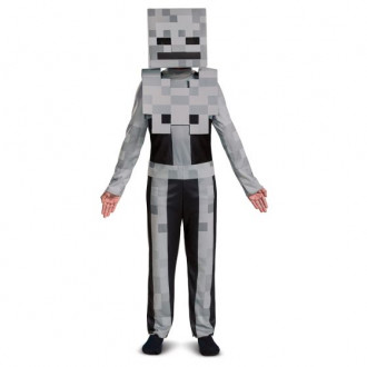 Minecraft Skelett Kostüm für Kinder