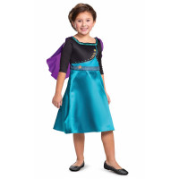 Disney Königin Anna Frozen Standard Kostüm für Kinder