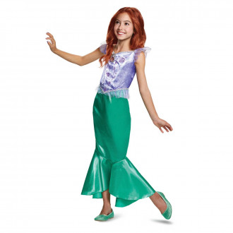 Offizielles Disney Meerjungfrau Arielle Klassisches Kostüm für Mädchen