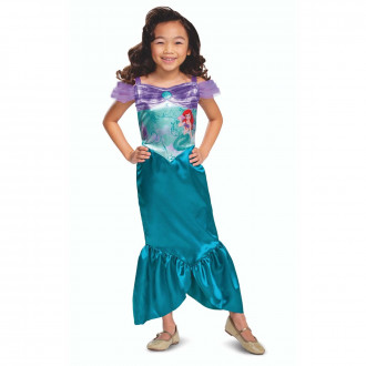 Offizielles Disney Meerjungfrau Arielle Standard Kostüm für Mädchen