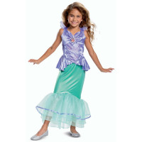 Offizielles Disney Meerjungfrau Arielle Deluxe Kostüm für Mädchen