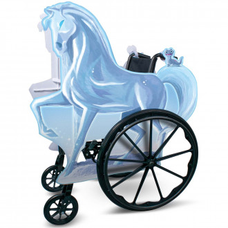 Offizielles Disney Frozen Wasserpferd Nokk Anpassungsfähiges Rollstuhl Kostüm für Kinder
