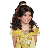 Disney Prinzessin Belle Kostümperücke für Kinder