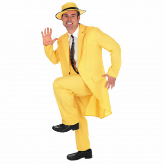 Die Maske Gelber Anzug Kostüm für Männer