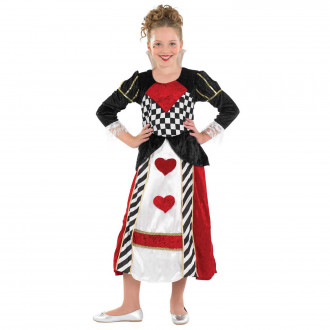 Herzkönigin Kostüm für Kinder