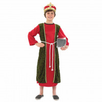 Weihnachtsgeschichte Rotes Weise aus dem Morgenland Kostüm für Kinder, Drei Könige