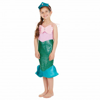 Meerjungfrau Kleid Kostüm für Kinder