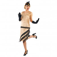 20er Flapper Kostüm für Frauen