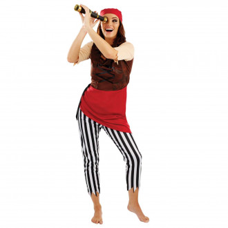 Piratenoffizier Kostüm für Frauen