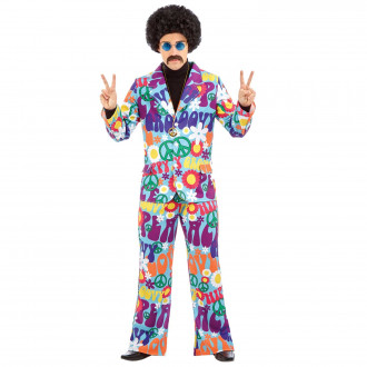 Hippie Anzug Kostüm für Männer