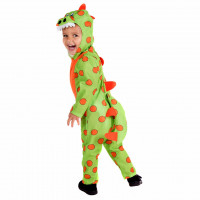 Grünes Dinosaurier Kostüm für Kinder