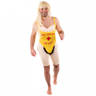 Lustiges Rettungsschwimmer Kostüm für Männer