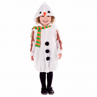 Schneemann Kostüm für Kinder