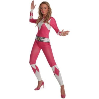 Rosa Power Ranger Kostüm für Frauen