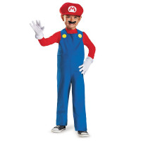 Super Mario Bros Mario Kostüm für Kleinkinder