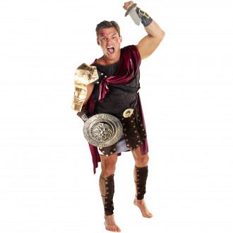 Braunes römischer Gladiator Kostüm Soldat Kostüm