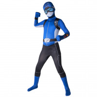 Blaues Power Rangers Beast Morpher Morphsuit für Kinder