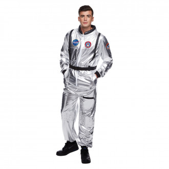 Silberner Astronautenanzug für Männer