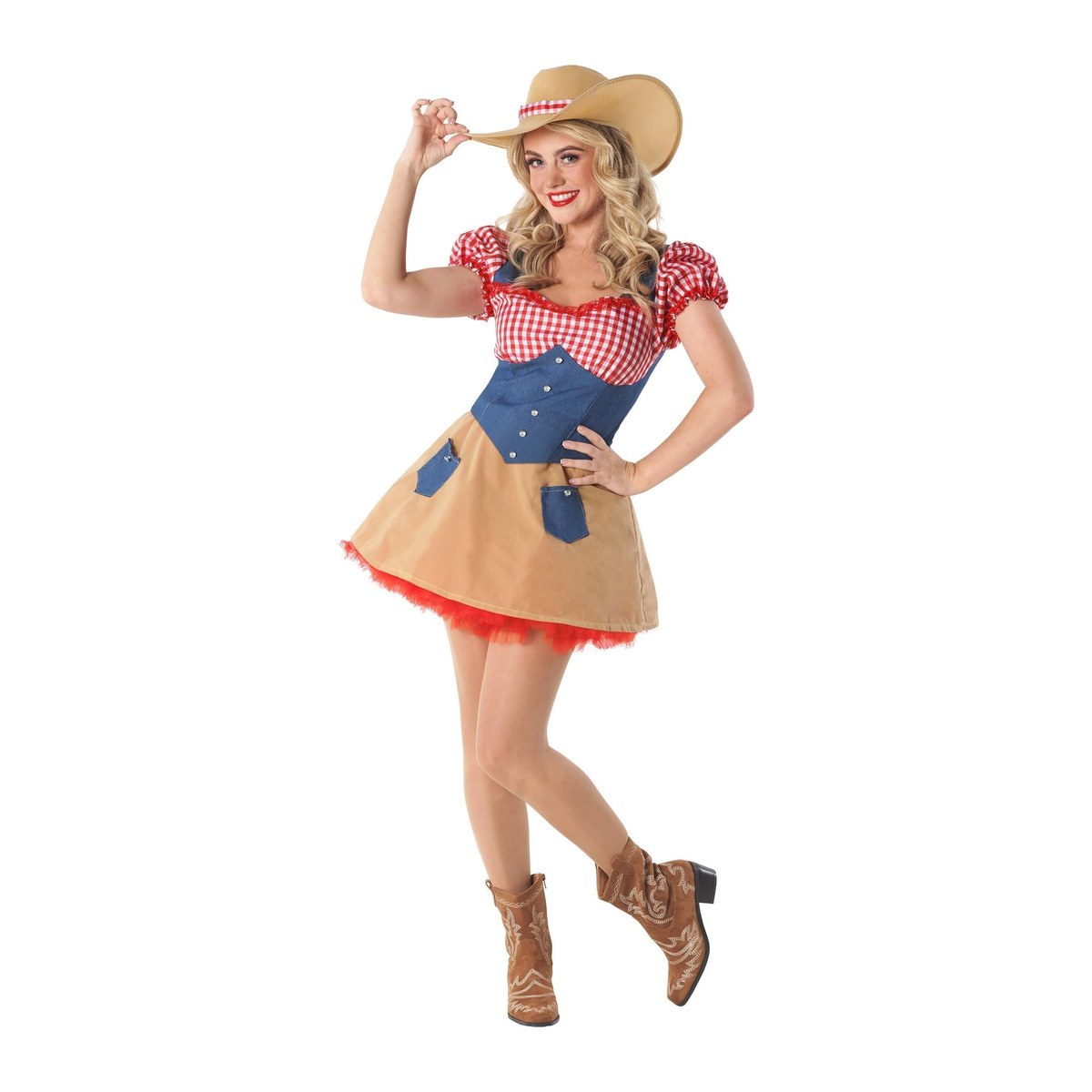 Damen Cowgirl-Kostüm