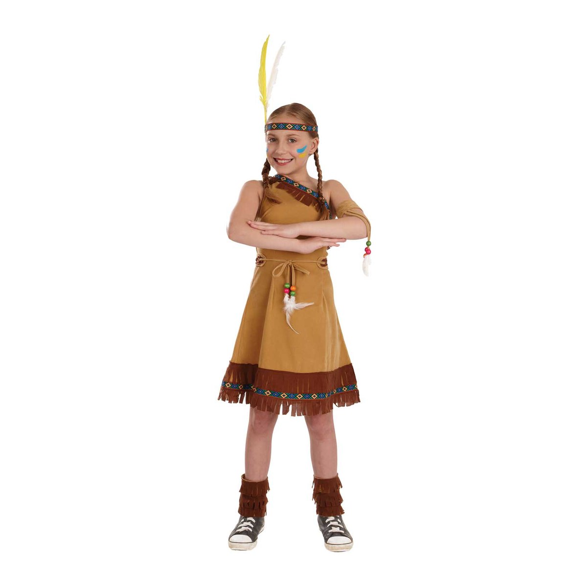 Indianerin-Kostüm für Mädchen