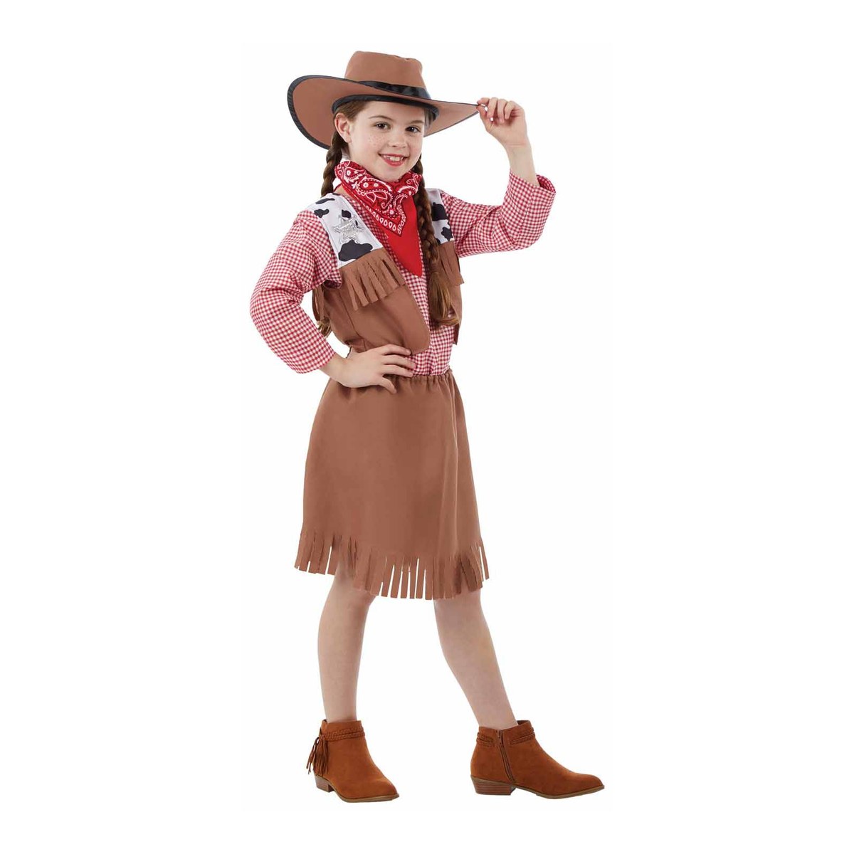 Cowgirl-Kostüm für Mädchen