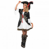 Piratenkapitän Kostüm für Frauen