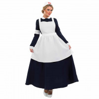 Viktorianische Krankenschwester Kostüm für Frauen