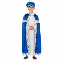 Weihnachtsgeschichte Blaues Weise aus dem Morgenland Kostüm für Kinder, Drei Könige