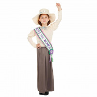 Suffragette Kostüm für Kinder