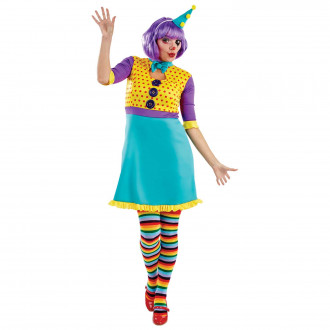 Lustiger Clown Kostüm für Frauen