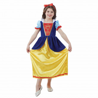 Klassiches Sieben Zwerge Prinzessin Kostüm für Kinder