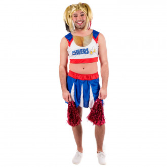 Cheerleaderin Kostüm für Männer