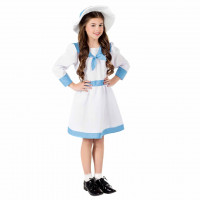 Edwardianisches Kleid Kostüm für Kinder