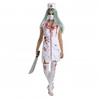Zombiekrankenschwester Kostüm für Frauen