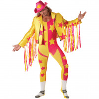 Macho Man Randy Savage WWE Ringkämpfer Kostüm für Männer - Gelb