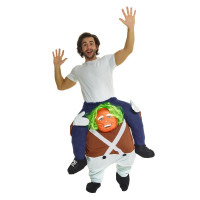 Schokoladenfabrikarbeiter Huckepack Kostüm