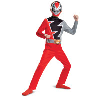 Power Rangers Rot Dino Fury Standard Kostüm für Kinder