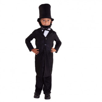 Abraham Lincoln Kostüm für Kinder