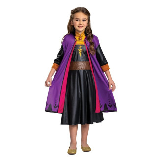 Kids Anna Disney Frozen Classic Costume Purple