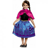 Disney Frozen Anna Unterwegs Classic Kostüm für Kinder