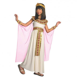 Rosa Kleopatra Kostüm für Mädchen