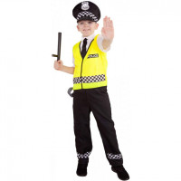 Britischer Polizist Kostüm für Kinder