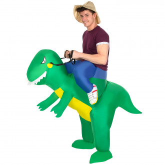 Aufblasbares T-Rex Ride On Kostüm