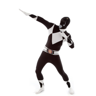 Power Rangers Morphsuit - Schwarz