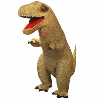Aufblasbares Dinosaurier Kostüm für Kinder
