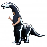Riesiges Aufblasbares Diplodocus Skelett Kostüm