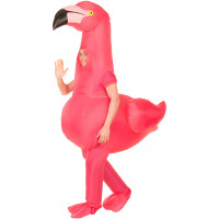 Aufblasbares Flamingo Kostüm