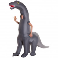 Riesiges Aufblasbares Diplodocus Kostüm für Kinder