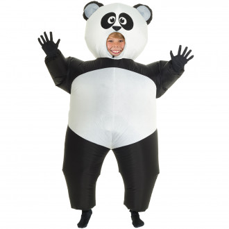 Riesiges Aufblasbares Panda Kostüm für Kinder